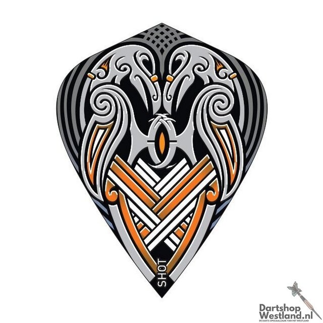 Viking Raven Kite Black