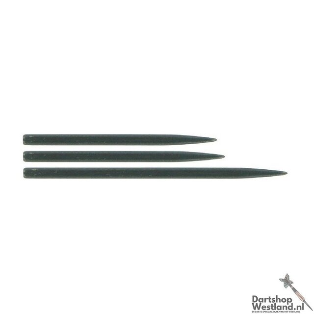 Tungsten darts point Std 35mm Black