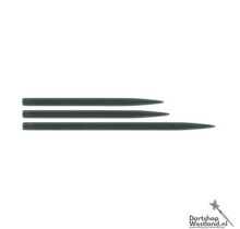 Tungsten darts point Long 37mm Black