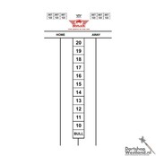 Darttel Flex 60x30cm Tactics