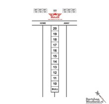 Darttel Flex 60x30cm Tactics