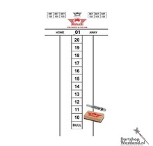 Scoreset Darttel Flex 60x30cm