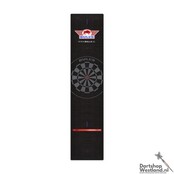 Carpet Dart Mat Black-Red + Oche 300x65cm