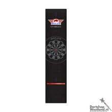 Carpet Dart Mat Black-Red + Oche 300x65cm
