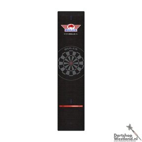 Carpet Dart Mat Black-Red + Oche 300x65cm