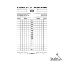 Mastercaller Double Game Scoreboard Flex 45x30