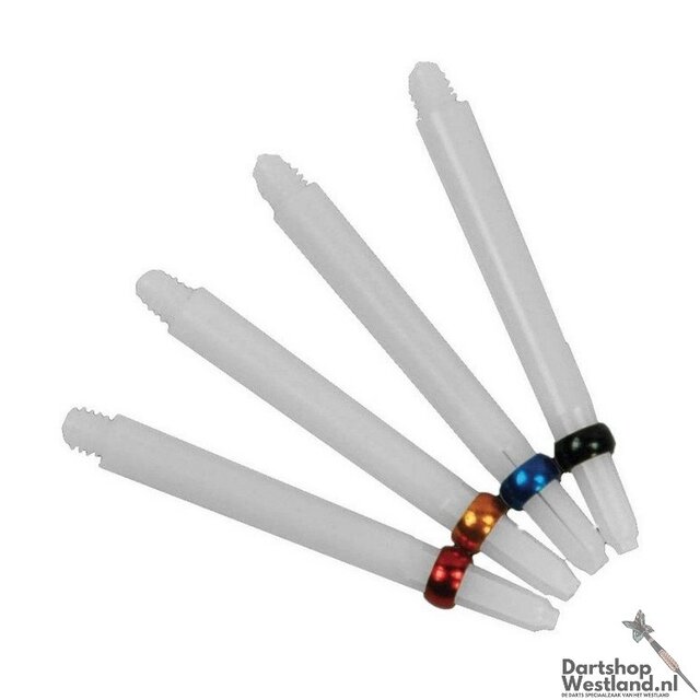 Shaft Ali Rings 3MM Anodised Red - 3pcs.