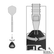 Titanium Nano Converter Swiss Point Gold 30mm