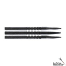 Steel Ringed Grip Dart Points Black 45 mm