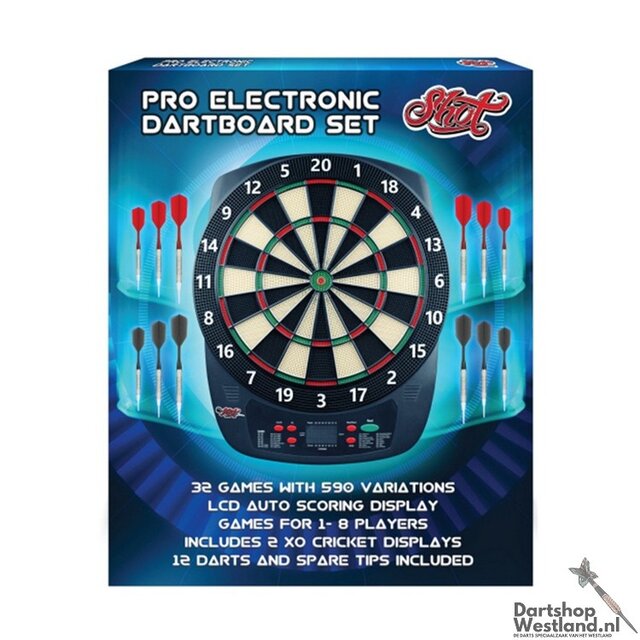 Pro Electronic Dartboard Set