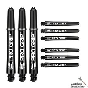 Pro Grip 3 sets Shafts - Black
