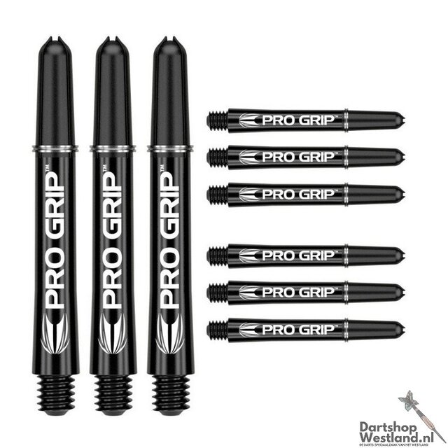 Pro Grip 3 sets Shafts - Black