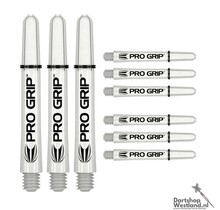 Pro Grip 3 sets Shafts - White