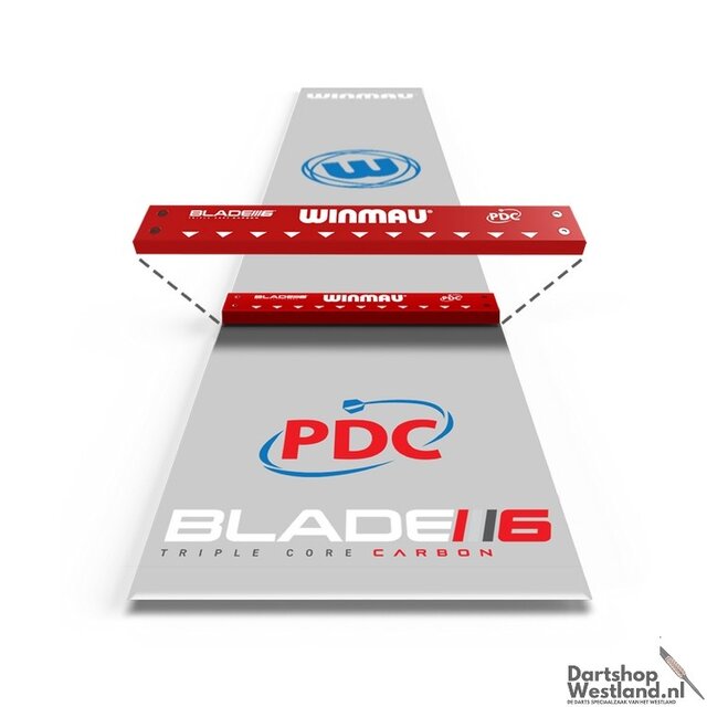 Clearzone PVC Dart Mat with Integrated Oche