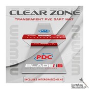 Clearzone PVC Dart Mat with Integrated Oche