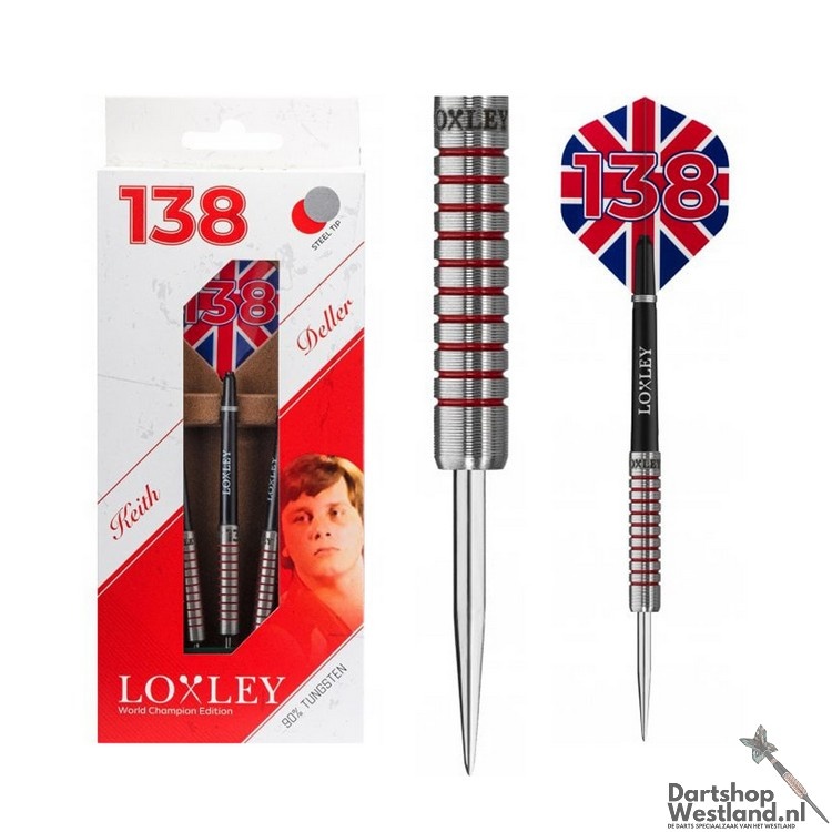 Keith Deller 90% Tungsten darts | Barney Darts | Dartpijlen kopen