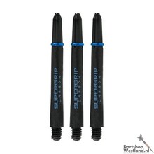 Shaft Supergrip Carbon  - Black/Aqua