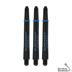 Shaft Supergrip Carbon  - Black/Aqua
