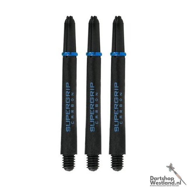 Shaft Supergrip Carbon  - Black/Aqua