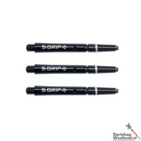 Shaft Supergrip Nylon Spintop  - Black/Silver