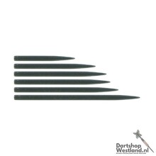 Steel Dart Points - 45mm - Black