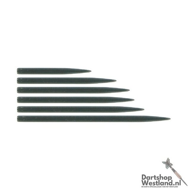 Steel Dart Points - 45mm - Black