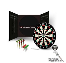 Magnetic Paper Dartboard Cabinet Set