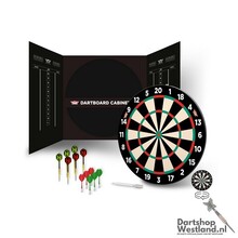 Magnetic Paper Dartboard Cabinet Set