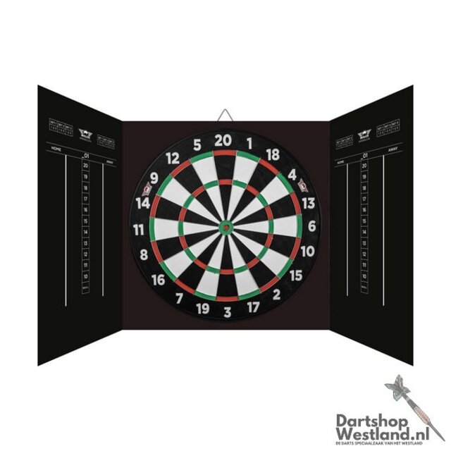 Magnetic Paper Dartboard Cabinet Set