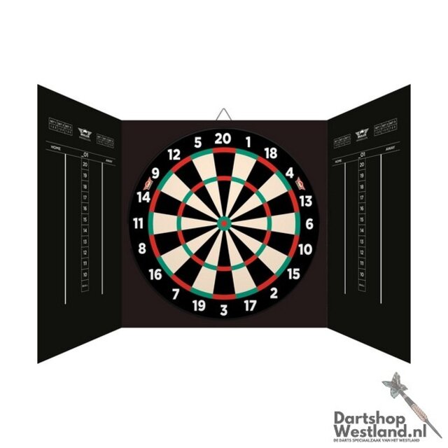 Magnetic Paper Dartboard Cabinet Set