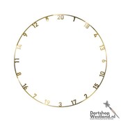 Metal Number Ring - 3 kleuren