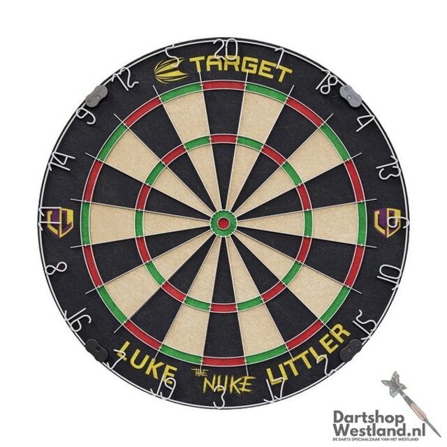 Luke Littler Dart Board Set
