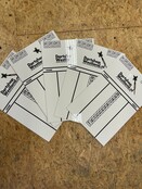 Schrijfbord 45x30 - Budget