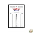 Bull's Styreen Basic SCOREBOARD - 45 x 30cm