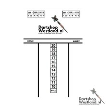 Schrijfbord 45x30 - Budget