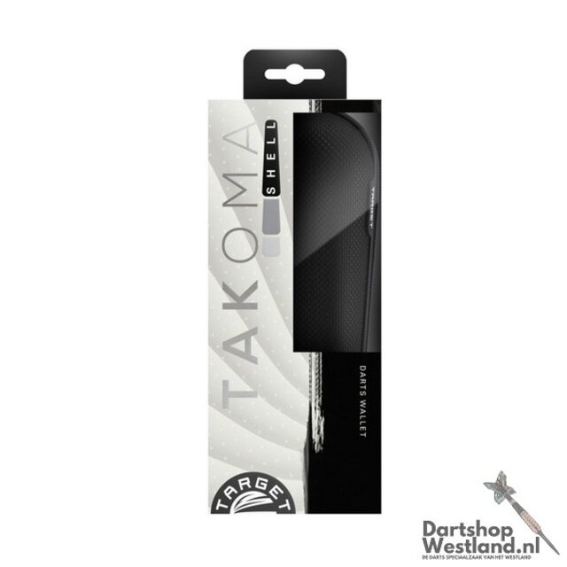 Takoma Shell Wallet - Black