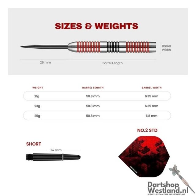 Designa Vampires V2 Darts - M2