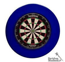 Dartboard surround PU BLAUW