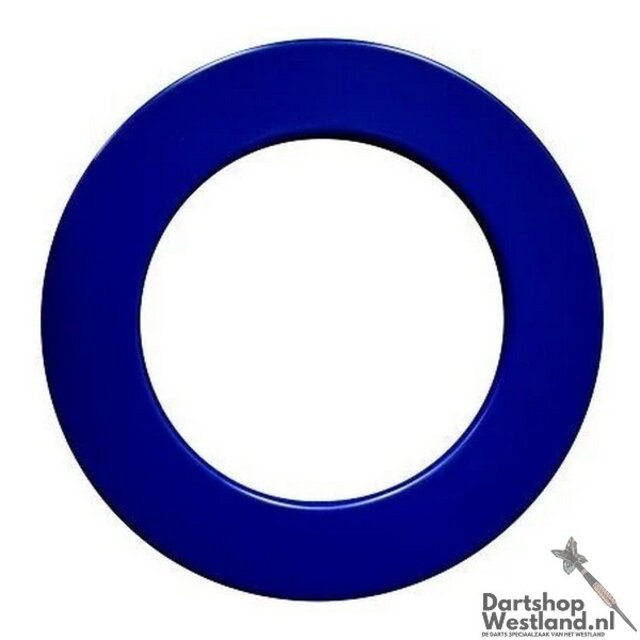 Dartboard surround PU BLAUW