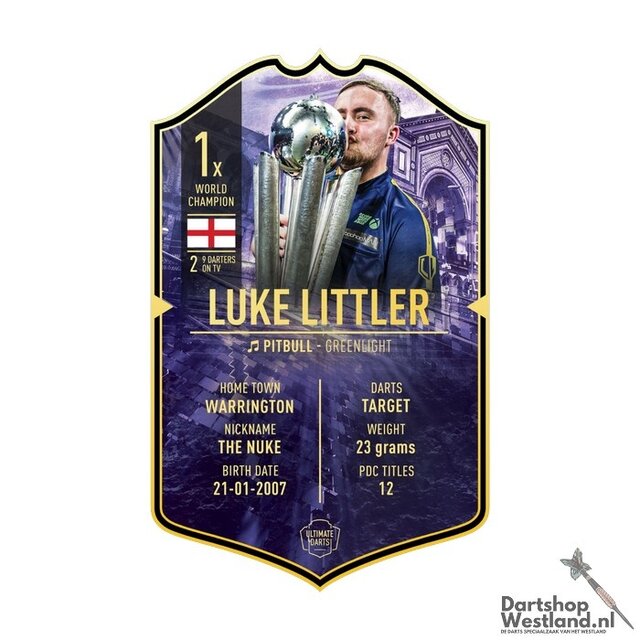 Luke Littler - WC Darts - Ultimate Darts card