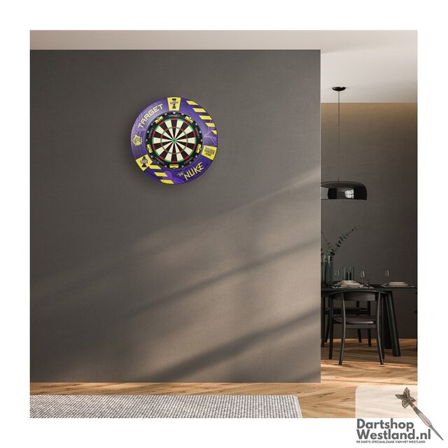 Luke Littler World Champion Surround Dartboard Set