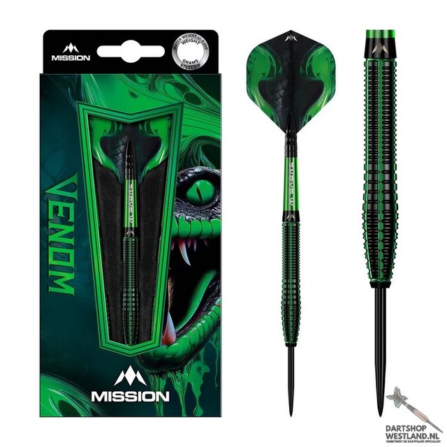 Venom Darts - Steel Tip - 90% Tungsten