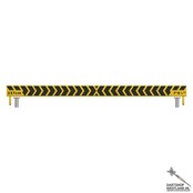 Yellow Steel Oche Printed incl.2 alum.bus