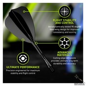 Fusion Arrow - Black - Flight & Shaft Combo