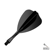 Fusion Arrow - Black - Flight & Shaft Combo