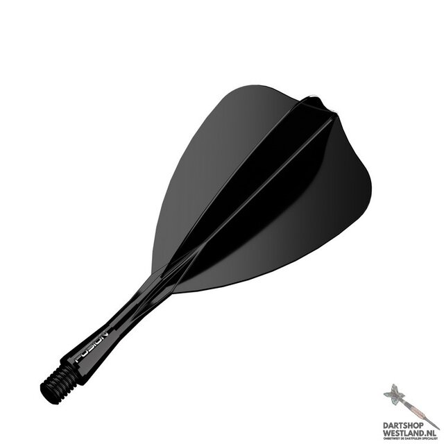 Fusion Arrow - Black - Flight & Shaft Combo