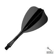 Fusion Arrow - Black - Flight & Shaft Combo