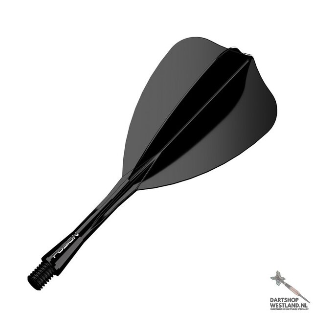Fusion Arrow - Black - Flight & Shaft Combo