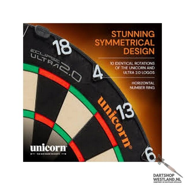 Eclipse Ultra 2.0 Bristle Dartboard