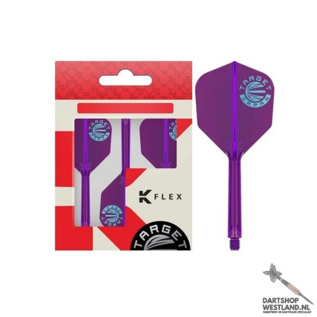 K-Flex Target Japan Logo - No.2 - Purple-Blue